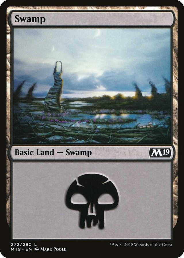 0272 Swamp (272) L Core Set 2019
