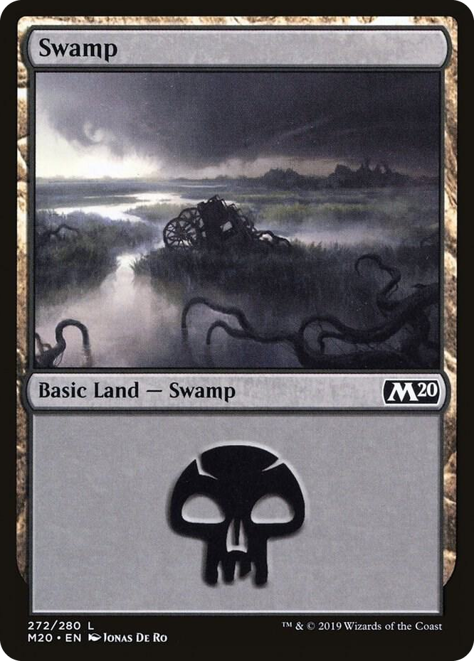 0272 Swamp (272) L Core Set 2020