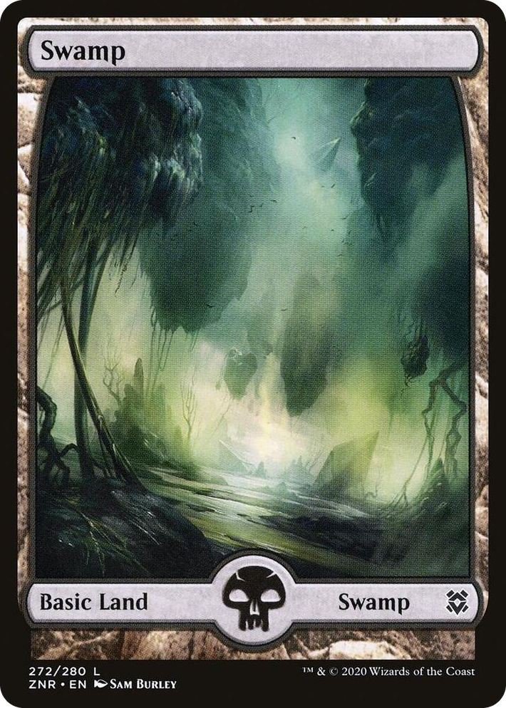 0272 Swamp (272) - Full Art L Zendikar Rising