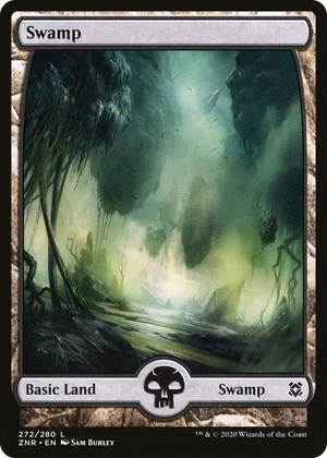 0272 Swamp (272) - Full Art L Zendikar Rising