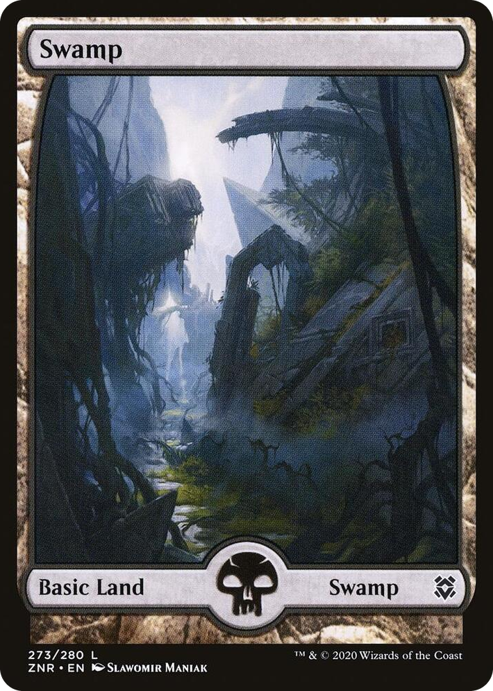 0273 Swamp (273) - Full Art L Zendikar Rising