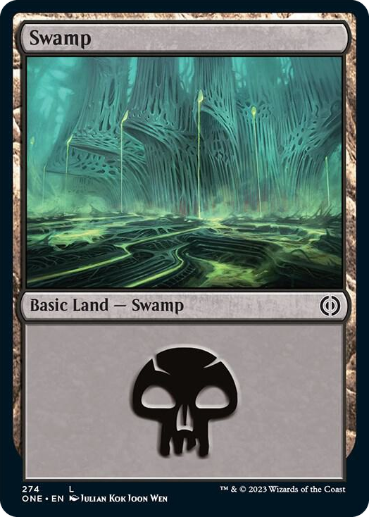 Swamp (274) #274 L - Phyrexia: All Will Be One Pokemon card