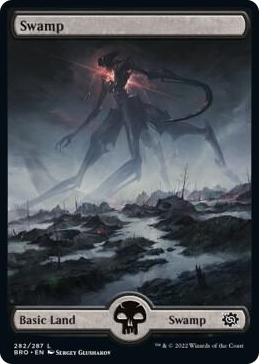 0282 Swamp (282) - Full Art L The Brothers' War