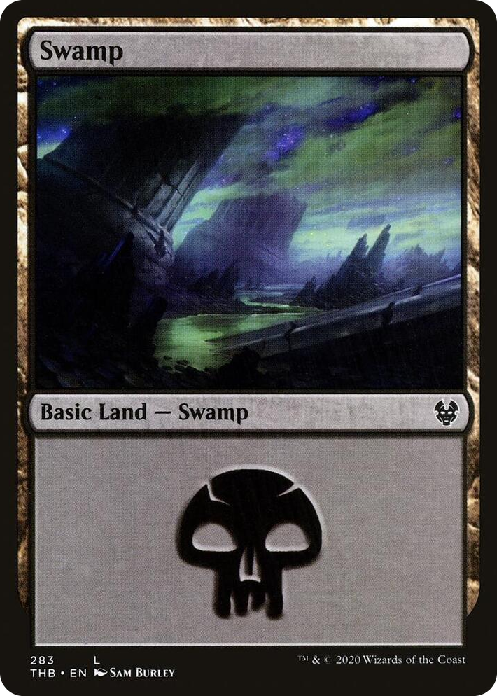 0283 Swamp (283) L Theros Beyond Death