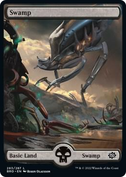 0283 Swamp (283) - Full Art L The Brothers' War
