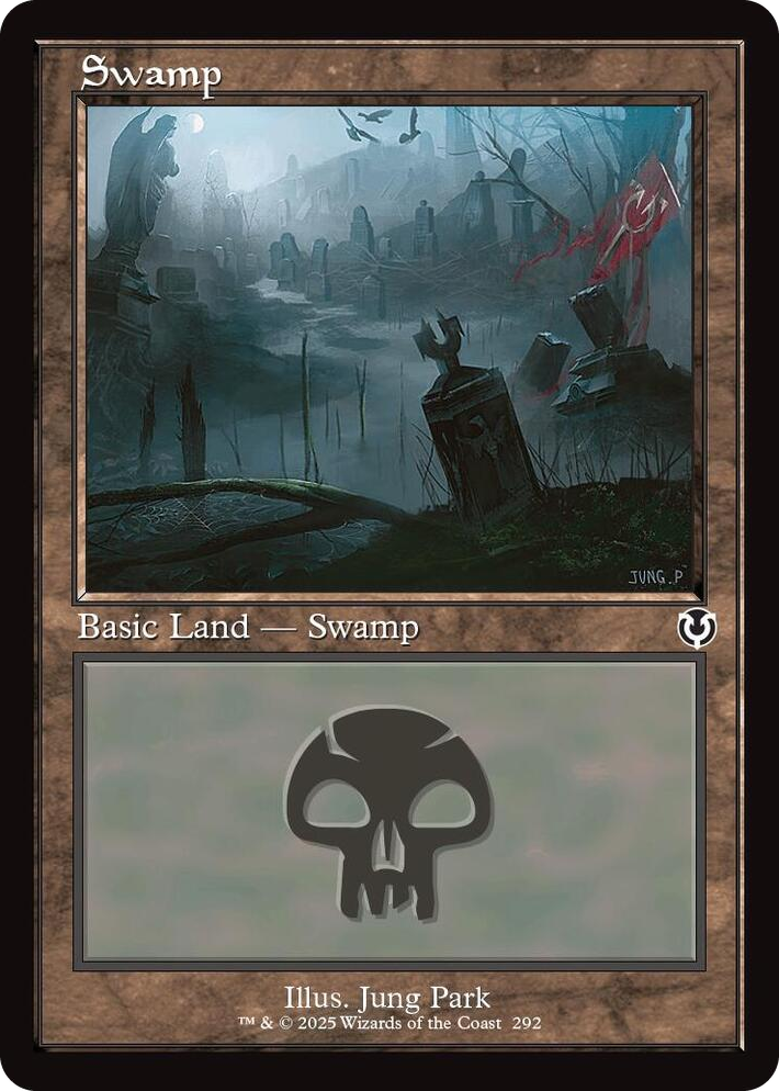 0292 Swamp (292) (Retro Frame) L Innistrad Remastered