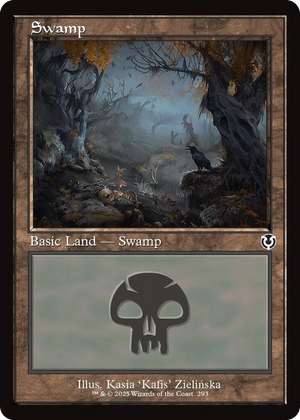 0293 Swamp (293) (Retro Frame) L Innistrad Remastered