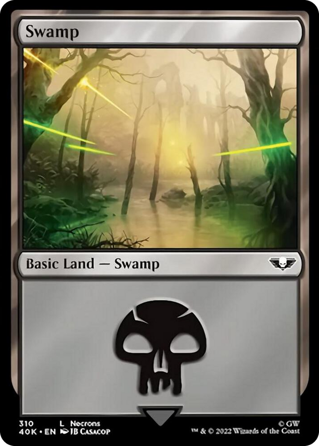0310 Swamp (310) (Surge Foil) L Universes Beyond: Warhammer 40,000