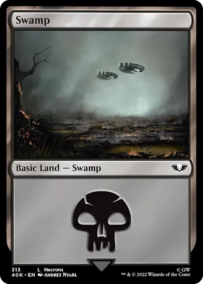 0313 Swamp (313) L Universes Beyond: Warhammer 40,000