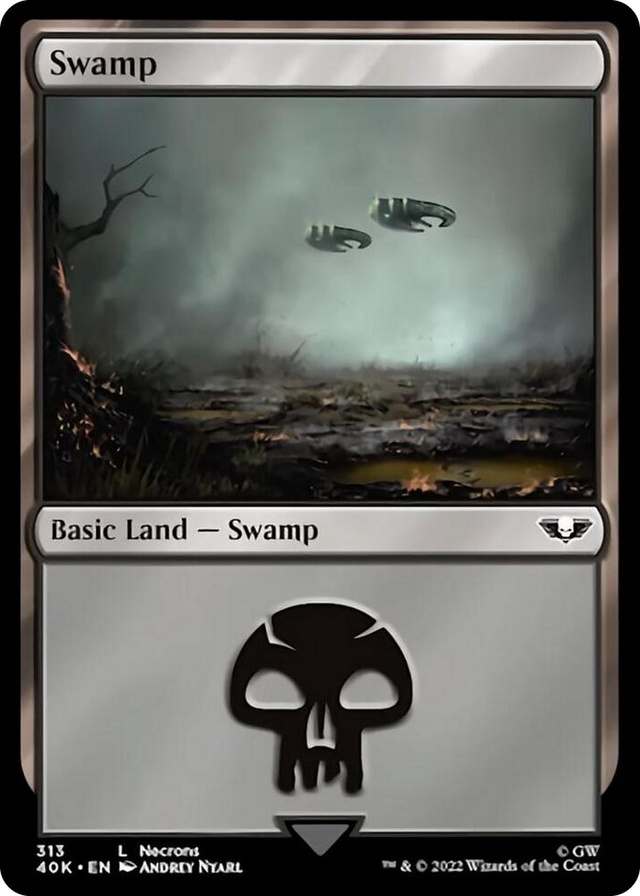 0313 Swamp (313) L Universes Beyond: Warhammer 40,000