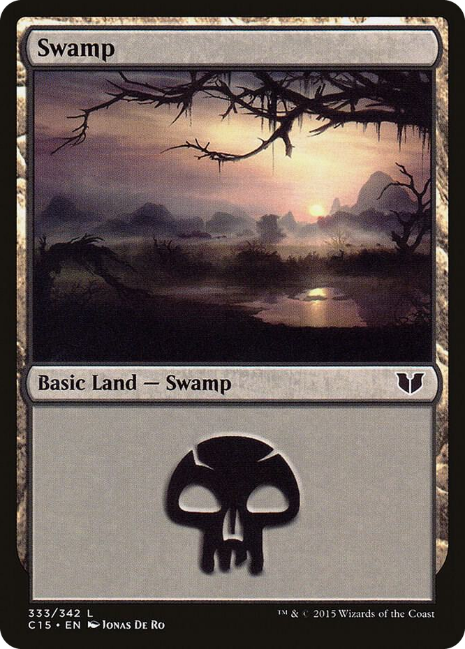 0333 Swamp (333) L Commander 2015