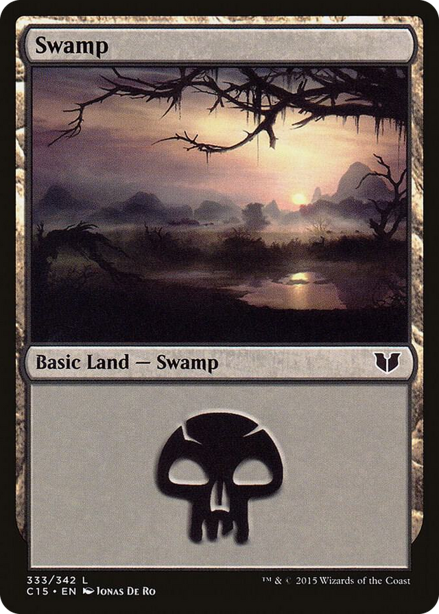 0333 Swamp (333) L Commander 2015