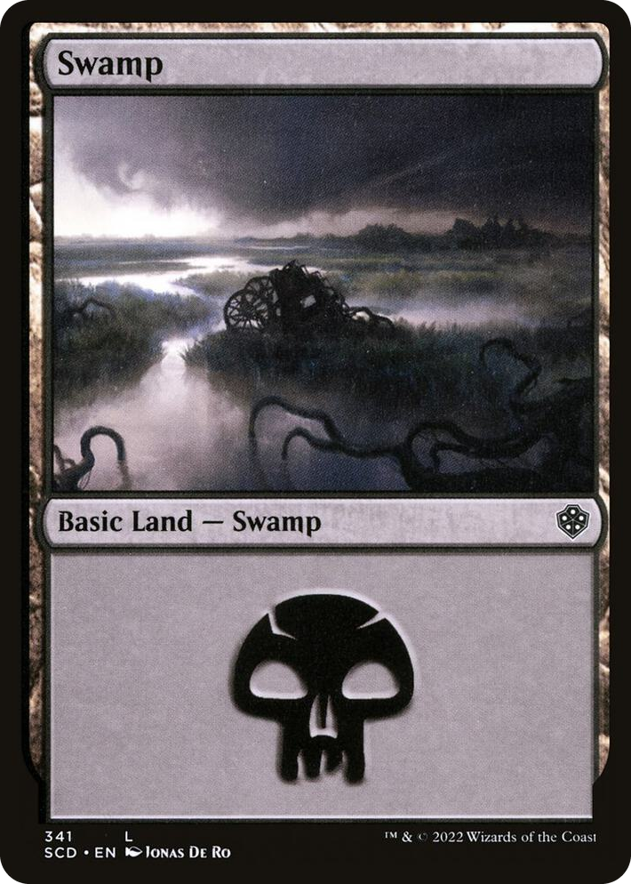 0341 Swamp (341) L Starter Commander Decks