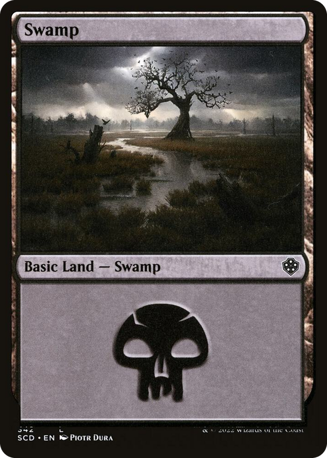 0342 Swamp (342) L Starter Commander Decks