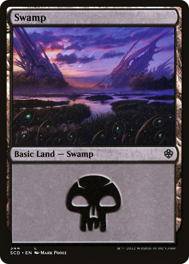 0344 Swamp (344) L Starter Commander Decks