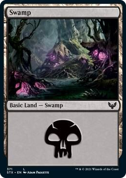 0371 Swamp (371) L Strixhaven: School of Mages
