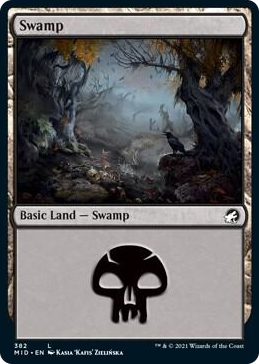 0382 Swamp (382) L Innistrad: Midnight Hunt
