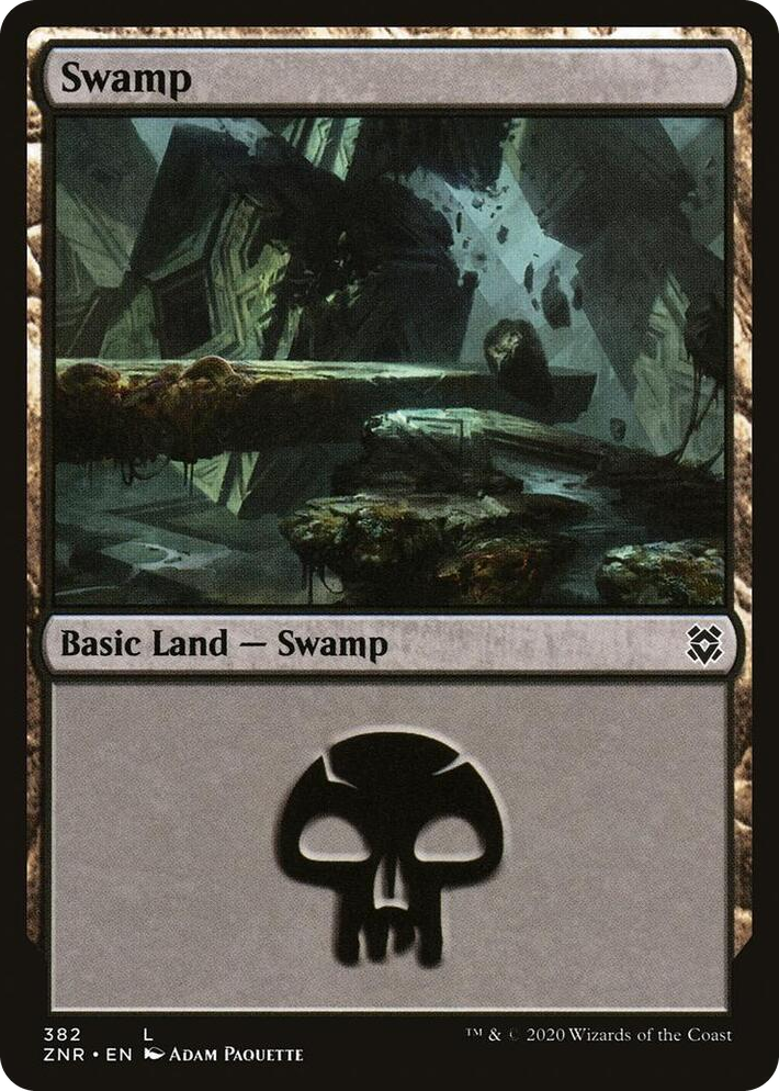 0382 Swamp L Zendikar Rising