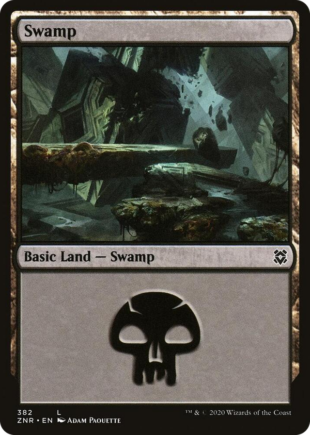 0382 Swamp L Zendikar Rising