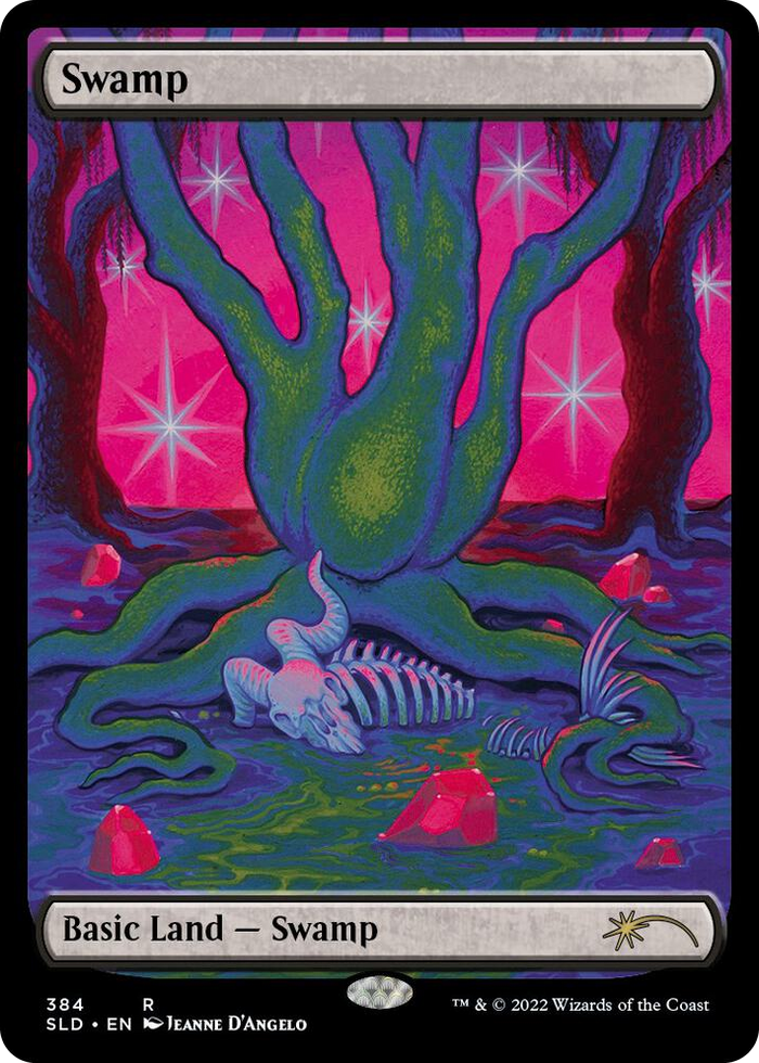 Swamp (384) #384 R - Secret Lair Drop Series Pokemon card
