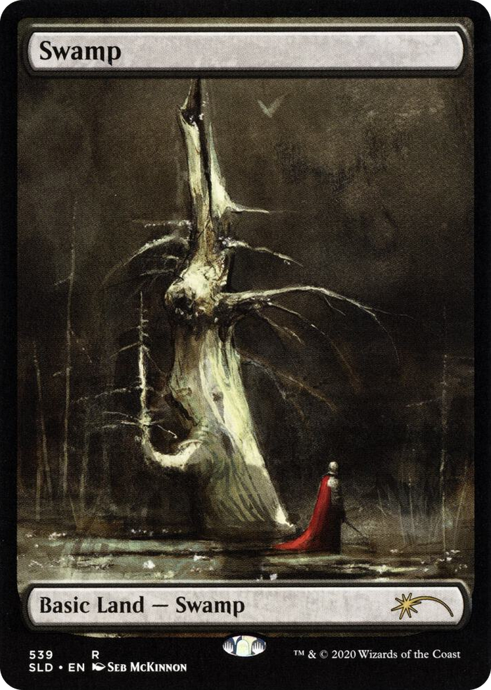 Swamp (539) (Seb Mckinnon) #539 R - Secret Lair Drop Series Pokemon card