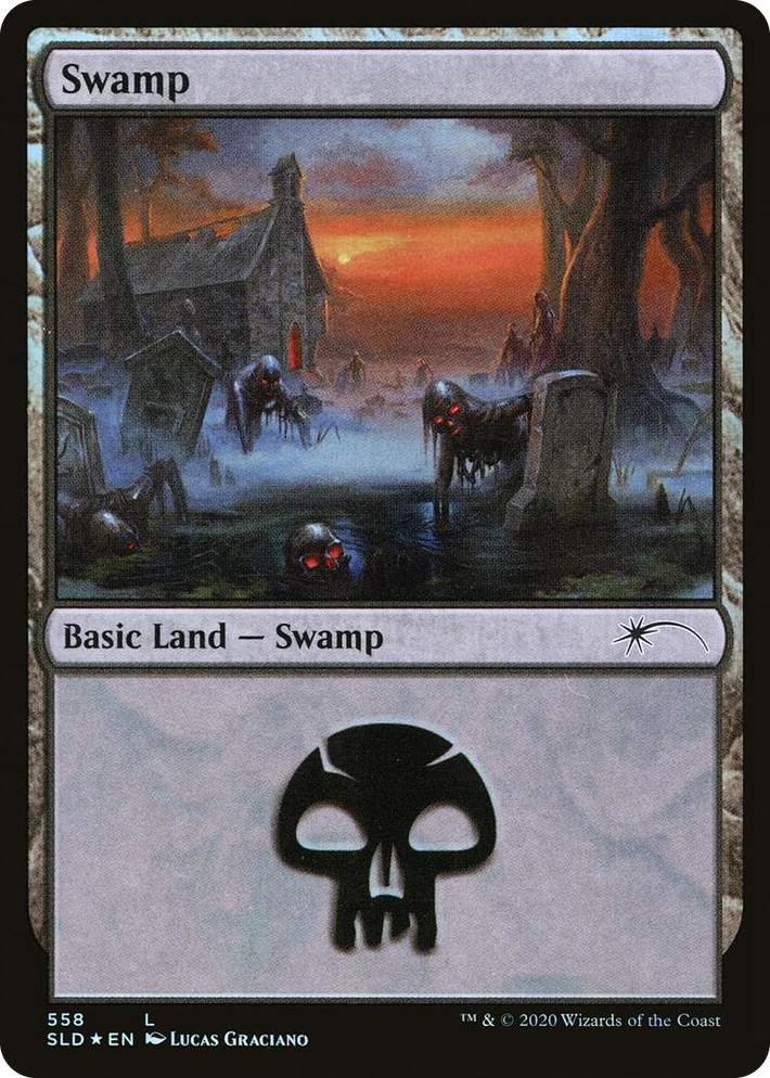 0558 Swamp (558) P Secret Lair Drop Series