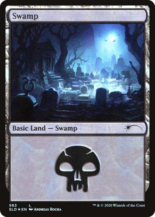 0563 Swamp (563) P Secret Lair Drop Series