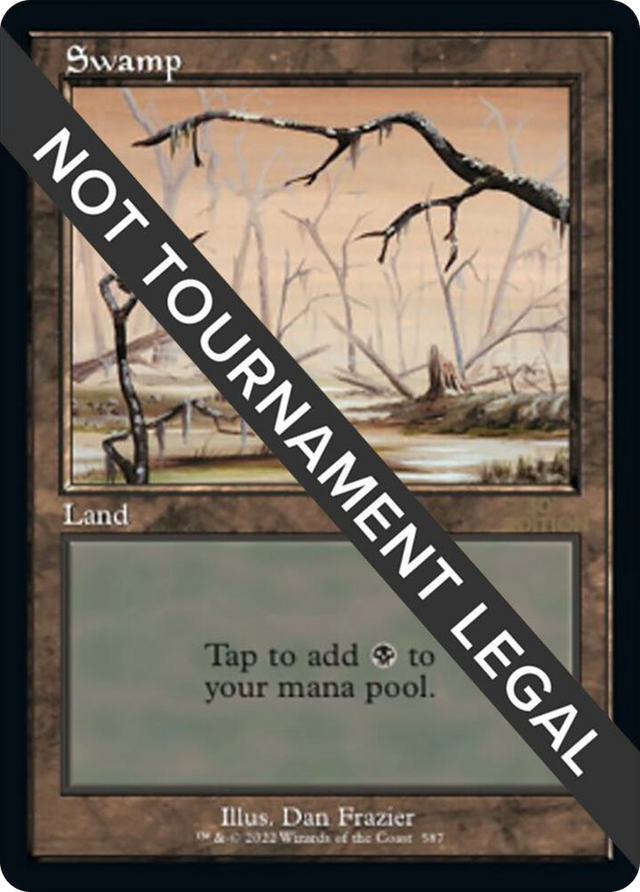 0587 Swamp (587) (Retro Frame) L 30th Anniversary Edition