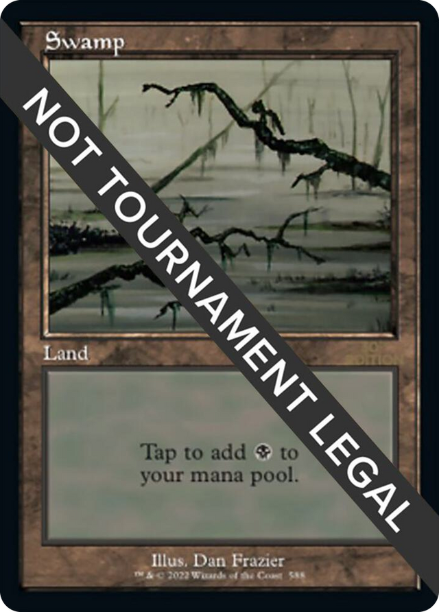 0588 Swamp (588) (Retro Frame) L 30th Anniversary Edition