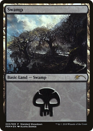 0003 Swamp (Alayna Danner) P Standard Showdown Promos