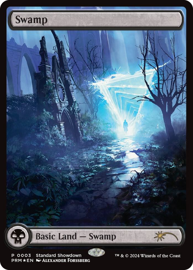 0003 Swamp (Alexander Forssberg) P Standard Showdown Promos