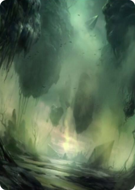 0013 Swamp Art Card (13/81) S Art Series: Zendikar Rising