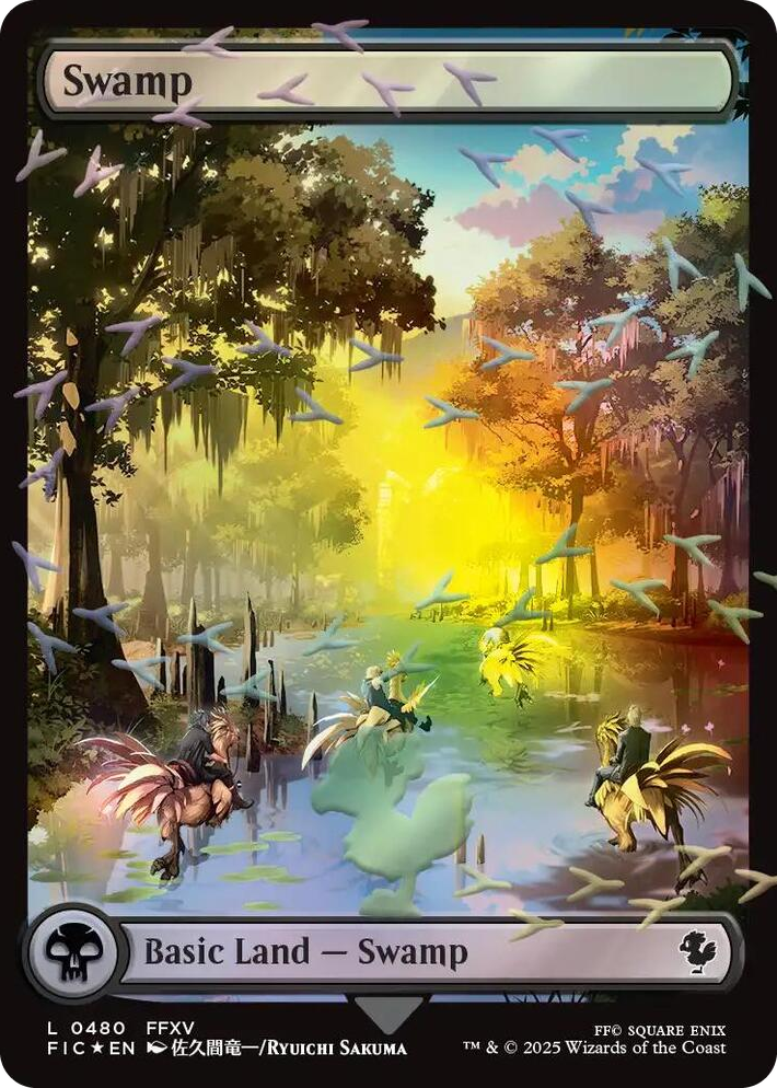 0480 Swamp (Chocobo Track Foil) L Commander: FINAL FANTASY