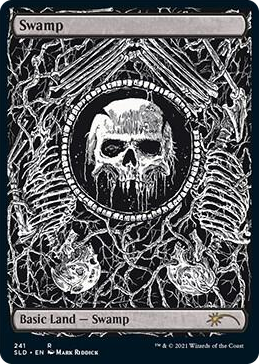 0241 Swamp (Crushing Brutality) P Secret Lair Drop Series