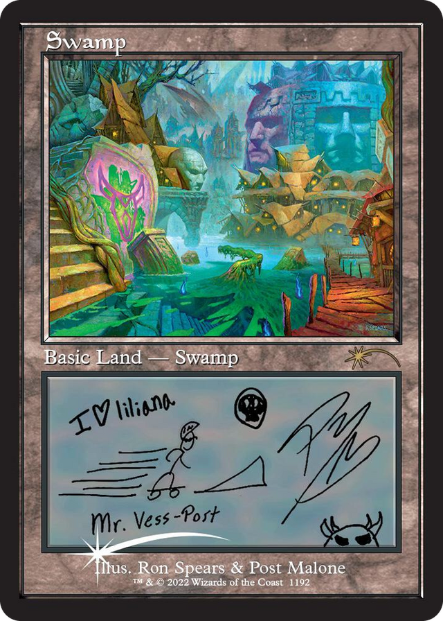 1192 Swamp (Post Malone) L Secret Lair Drop Series
