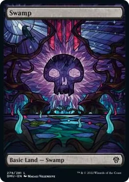 0279 Swamp (Showcase) L Dominaria United