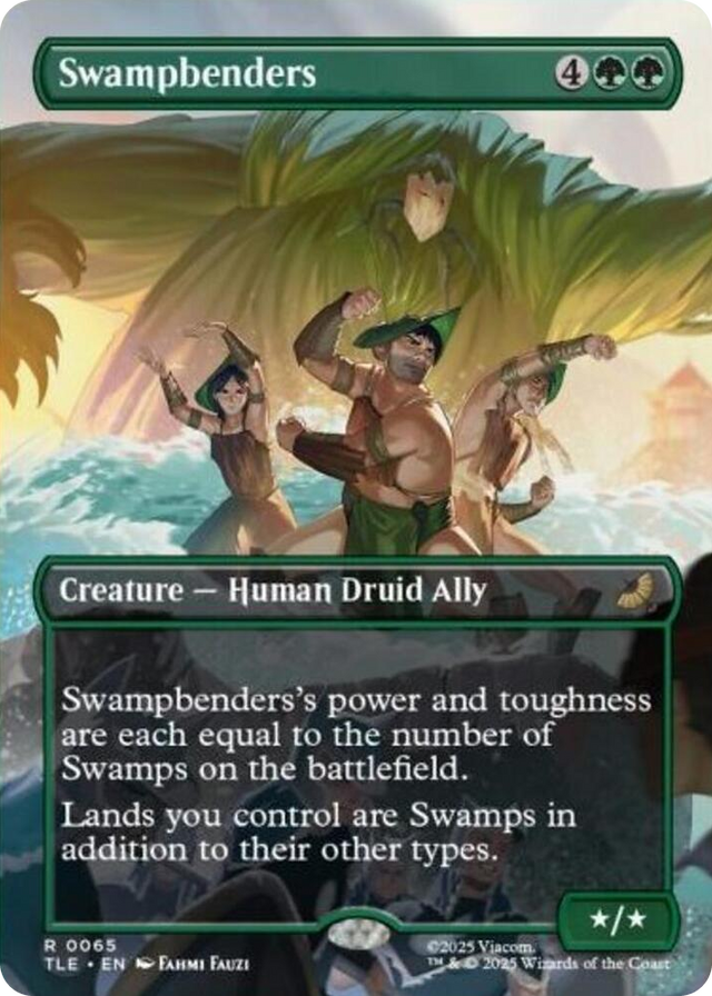 0065 Swampbenders (Borderless) R The Last Airbender: Eternal-Legal