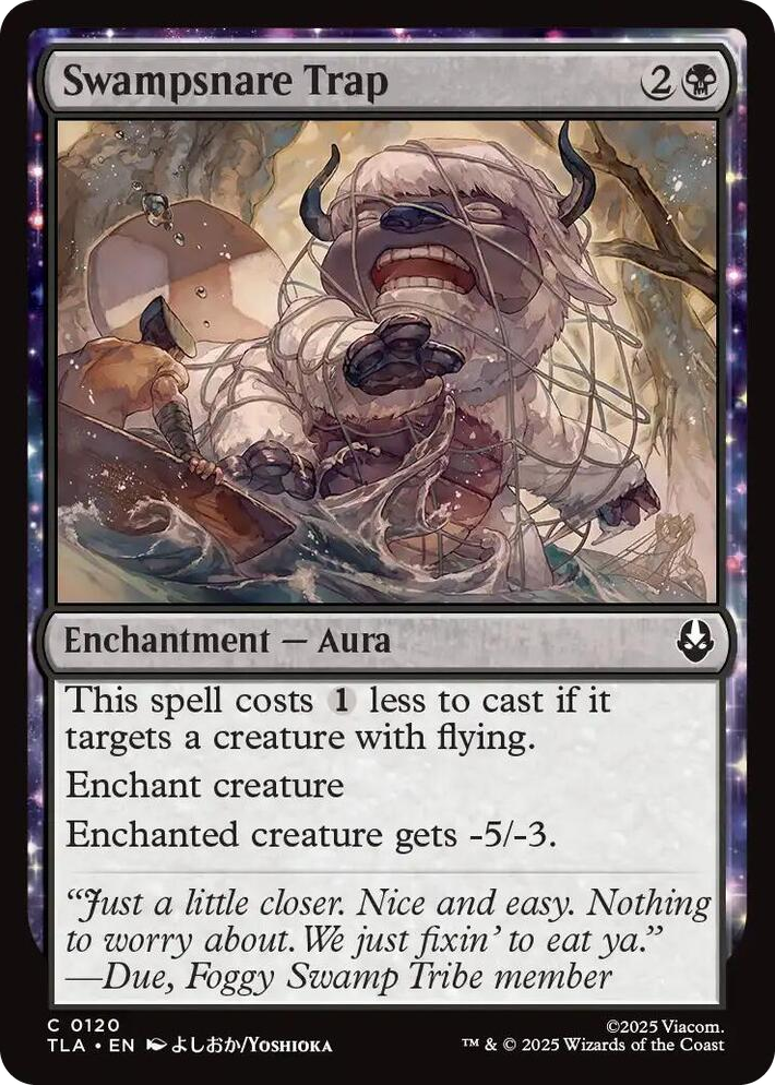 0120 Swampsnare Trap C The Last Airbender