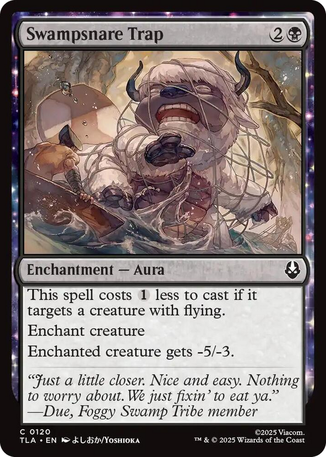 0120 Swampsnare Trap C The Last Airbender