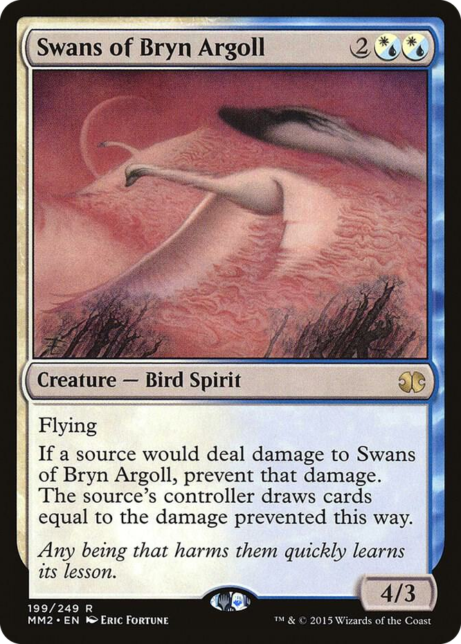 0199 Swans of Bryn Argoll R Modern Masters 2015