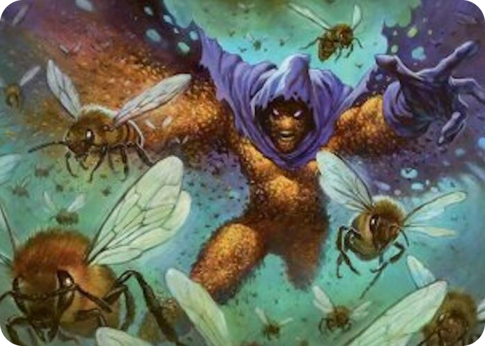 Swarm, Being of Bees Art Card #11 S - Art Series: Marvel's Spider-Man Pokemon card