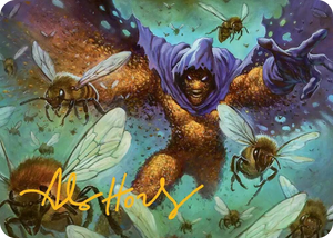 0011 Swarm, Being of Bees Art Card (Gold-Stamped Signature) S Art Series: Marvel's Spider-Man