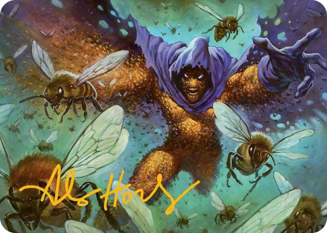 0011 Swarm, Being of Bees Art Card (Gold-Stamped Signature) S Art Series: Marvel's Spider-Man