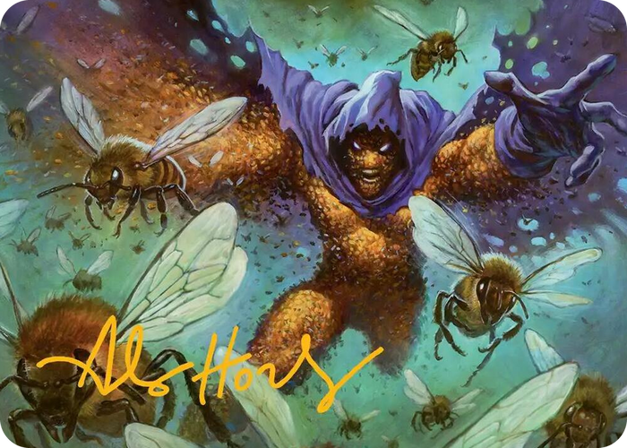 Swarm, Being of Bees Art Card (Gold-Stamped Signature) #11 S - Art Series: Marvel's Spider-Man Pokemon card