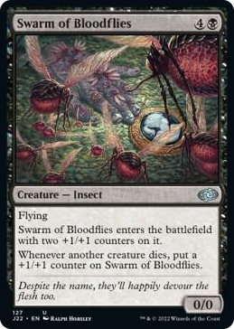 Swarm of Bloodflies #127 U - Jumpstart 2022 Pokemon card