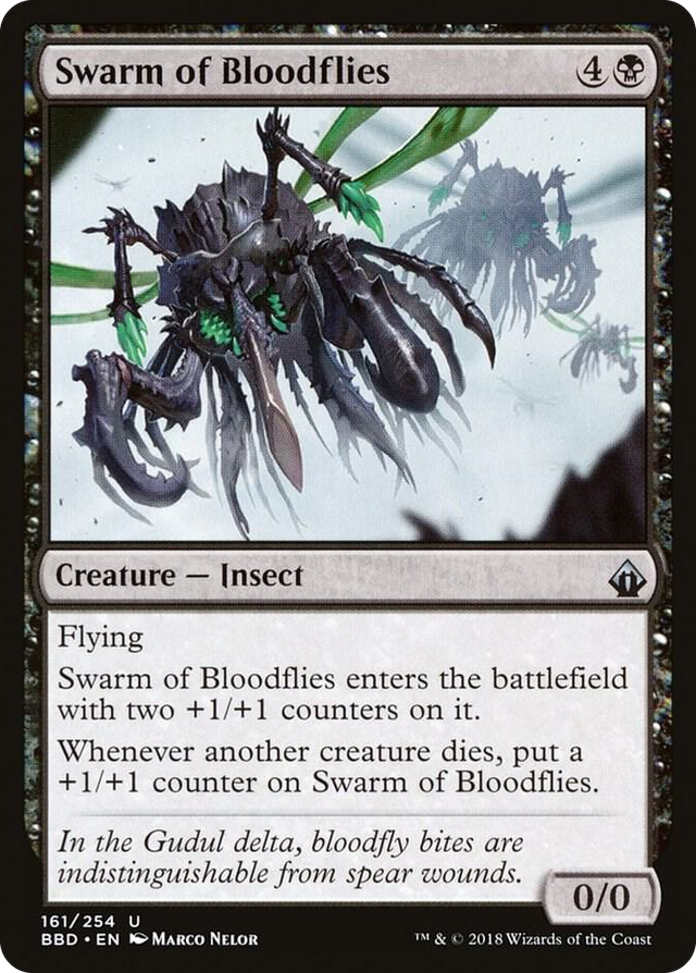 0161 Swarm of Bloodflies U Battlebond
