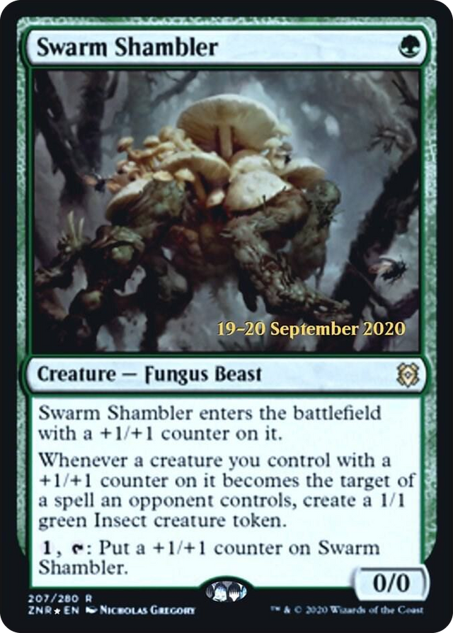 0207 Swarm Shambler R Prerelease Cards