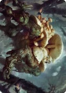 0073 Swarm Shambler Art Card S Art Series: Zendikar Rising