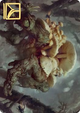 0073 Swarm Shambler Art Card (Gold-Stamped Signature) S Art Series: Zendikar Rising