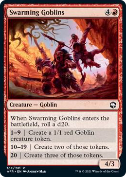 0162 Swarming Goblins C Adventures in the Forgotten Realms